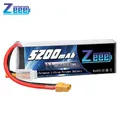 Zeee 3S Lipo Battery 11.1V 50C 5200mAh XT60 Plug for RC Car Tank Helicopter Quadcopter Boat RC Truck