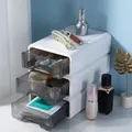 Desktop Storage Letter Plastic Gray Box Small Items Storage Document Tray Home Office Drawer For Pen