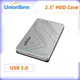 UnionSine External hard drive housing HDD Case 2.5inch USB 3.0 HDD Enclosure Serial Port SATA SSD