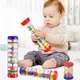 Montessori Baby Rain Stick 0 12 Months Musical Instrument Toys Rattle Shaker Toddlers Sensory