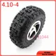 4.10-4 tyre tire and inner tube use 4 inch alloy wheel rim Keyway hub for Gas scooter bike