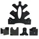 Dumbells Small Dumbbell Rack Fitness Equipment Accessories for Gym Organizer Wall-mounted Storage