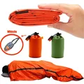 Portable Waterproof Emergency Survival Sleeping Bag Hiking Camping Gear Thermal Bivy Sack First Aid