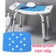 1~10PCS Bathroom Bath Chair Non-slip Warm EVA Blue Aid Seat Bathroom Bath Chair Shower Stool Seat