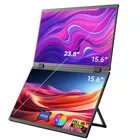 15.6 Inch Dual Screen Portable Monitor 1080P FHD With 360° Flip VESA External Screen For PC Laptop