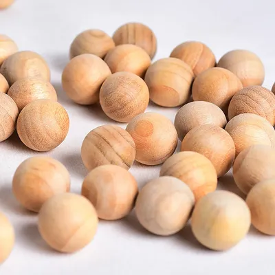 50 Pcs Wardrobe Clothes Drawer Mildew Pest Control Wood Ball Moth Insect Camphor Bug Repellent