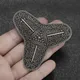 Vintage Norse Mythology Amulet Men\\'s Brooch Accessory Trinity Celtic Knot Rune Pin