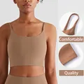 Suspenders Yoga Tank Tops for Fitness Naked Feel Sport Bra Gym Vest Women Camisole Workout Underwear