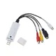 Hot USB Audio Video Capture Card hot sale for Easy to cap Adapter VHS To DVD Video Capture Converter