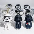 Disney Classic Movie Star Wars Keychain Darth Vader Imperial Stormtrooper Yoda Baby Chewbacca Doll