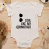Aesthetic Baby Girl Clothes Onesie Cartoon Cool Like My Godmother Cozy CottonToddler Jumpsuit