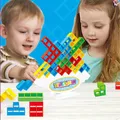 3D Tetra Tower Game Stacking Stack Building Blocks Balance Puzzle Board Assembly Brick Toys Children