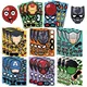 8Sheets Disney SpiderMan The Avengers Marvel Make A Face Puzzle Stickers Diy for Kids Make Your Own