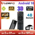 LEMFO Q6 Smart TV Stick Android 10 Dual Wifi 4K HDR10 2GB 16GB Mini TV Stick Android 10.0 Smart TV