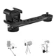 Three-headed Hot Boot Bracket 3 in 1 Triple Hot Shoe Mount Adapter Extension Bracket Holder