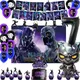 Superhero Black Panther Birthday Party Decoration Balloon Banner Backdrop Cake Topper Party Supplies