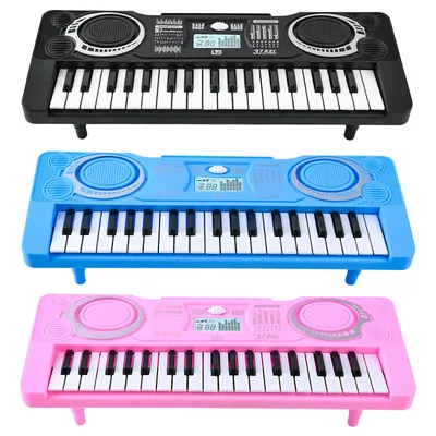 Portable 37 Keys Digital Keyboard LED Display Digital Electronic Piano Children Musical Instrument
