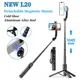 Wireless Selfie Stick Tripod Stand with Magnetic Bluetooth Remote Extendable Tripod for Apple iPhone