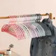 10Pcs Clothes Hangers Plastic Non-slip Seamless Hangers Traceless Semicircle Coat Hangers Drying