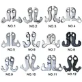 1pc universale in lega MTB bici da strada deragliatore posteriore gancio da corsa ciclismo telaio per bicicletta da montagna ingranaggio posteriore gancio di coda parti adattatore