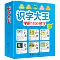 1400 Words Chinese Characters Literacy Book Preschool Kindergarten Student Learning Teaching