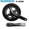Shimano Claris FC R2000 2x8 Speed Crank Road Bike Bicycle Crankset 170mm 175mm 50 34T 165mm RS200