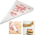 Piping Pastry Bag 100Pcs Plastic Disposable Cream Pastry Bag Cake Icing Sugarcraft Cupcake Piping