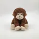 Cute Big Eye Monkey Plush Toy Simulation Stuffed Animal Doll Soft Hold Pillow Companion Toys for