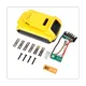 Battery Plastic Case+18650 Lithium Battery Protective Board for Dewalt 5-Cell Battery Tool Battery