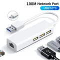 USB Type C to RJ45 Lan Network Card Ethernet Card Hub Splitter Adapter 10GBit/s for MacBook Xiaomi