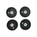 4 Pieces Solenoid Valve Diaphragm Solenoid Valve Water Inlet Seal Ring Gasket for Solenoid Valve