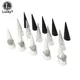 5pcs Clear White Black Ring Display Fashion Popular Mini Acrylic Finger Ring Plastic Triangle Cone