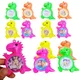 12/30/50 Pieces Cute Dinosaur Maze Game Theme Carnival Party Decoration Gifts Kids Boys Birthday