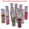 1Pcs 6ML Women Roll On Perfume Fragrance Oil Men Scented Water Ball Roll Oil Perfume Natural