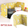 Gas stove shield Cover Folding Non-Stick Oil Splash Screen Anti Splatter Durable Cooking kitchen