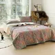 100% Cotton blanket Jacquard home bed linen yarn dyed Bed cover stitch bed plaid Bedspread for