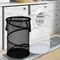 Dirty clothes storage basket cylindrical dirty clothes basket mesh yarn put clothes storage basket