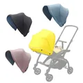 Stroller Sun Canopy Awning Sunshade Cover Compatible Bugaboo Bee 3/5/6 Fox Pushchair Roof Double