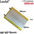 3.7V polymer lithium battery 6000MAH 806090 For Power bank battery mobile power storage device
