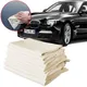 1X Auto Care Extra Large Polishes Car Moto Natural Drying Chamois Polishing Shape Cleaning Genuine