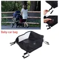 Newborn Portable Organizer Bag Bottom Basket Pram Stroller Accessories Stroller Basket Hanging