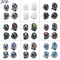 JCD Original A B X Y Button Replacement ABXY Key Buttons for XBOX ONE X Slim for Xbox One Elite For
