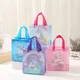 4pcs Rainbow Unicorn Party Theme Gift Bags with Handles Kids Candy Bags Happy Birthday Party