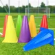 10Pcs 23CM Soccer Training Cones Pressure Resistant Marker Discs Outdoor Football Basketball