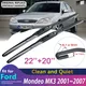 for Ford Mondeo MK3 2001~2007 2004 2005 2006 Front Windscreen Windshield Wipers Car Wiper Blade Car