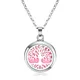 2024 High Quality 28MM Essential Oil Diffuser Box Necklace 316L Stainless Steel Magnetic Life Tree