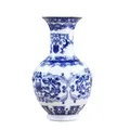 Flower Vase Decoration Home Ceramics Blue And White Vases For Wedding Decor Living Room Ornaments