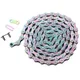 1Speed Bicycle Chain Rainbow Color Single Speed Bike Chain 104Links MTB/Road Bike Replacement