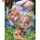 Diamond Painting Woman Cross Stitch Full Round / Square Drill 5D Diy Embroidery Wolf Mosaic Wall Art