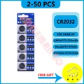 TIANQIU CR2032 Battery DL2032 ECR2032 BR2032 2032 CR 2032 3V Lithium Button Cell Coin Battery Long